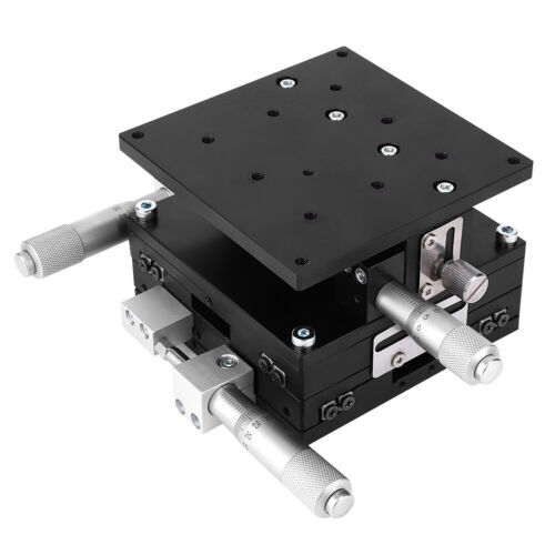 XYZ 3 Axis LD90-LM Manual Linear Stage Trimming Platform Tuning Sliding Table