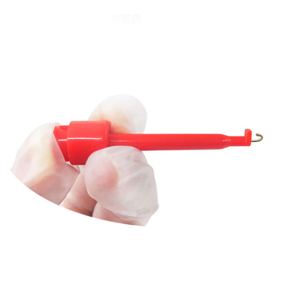 Lot Hook Clip Mini Grabber Test Probe Lead Wire Kit For Multimeter Test Probe