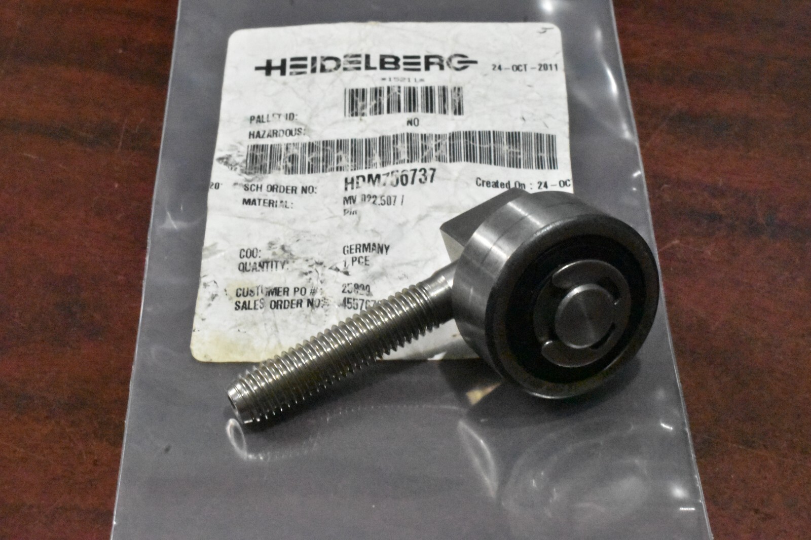 Heidelberg MV.022.507 Cam Bearing Roller
