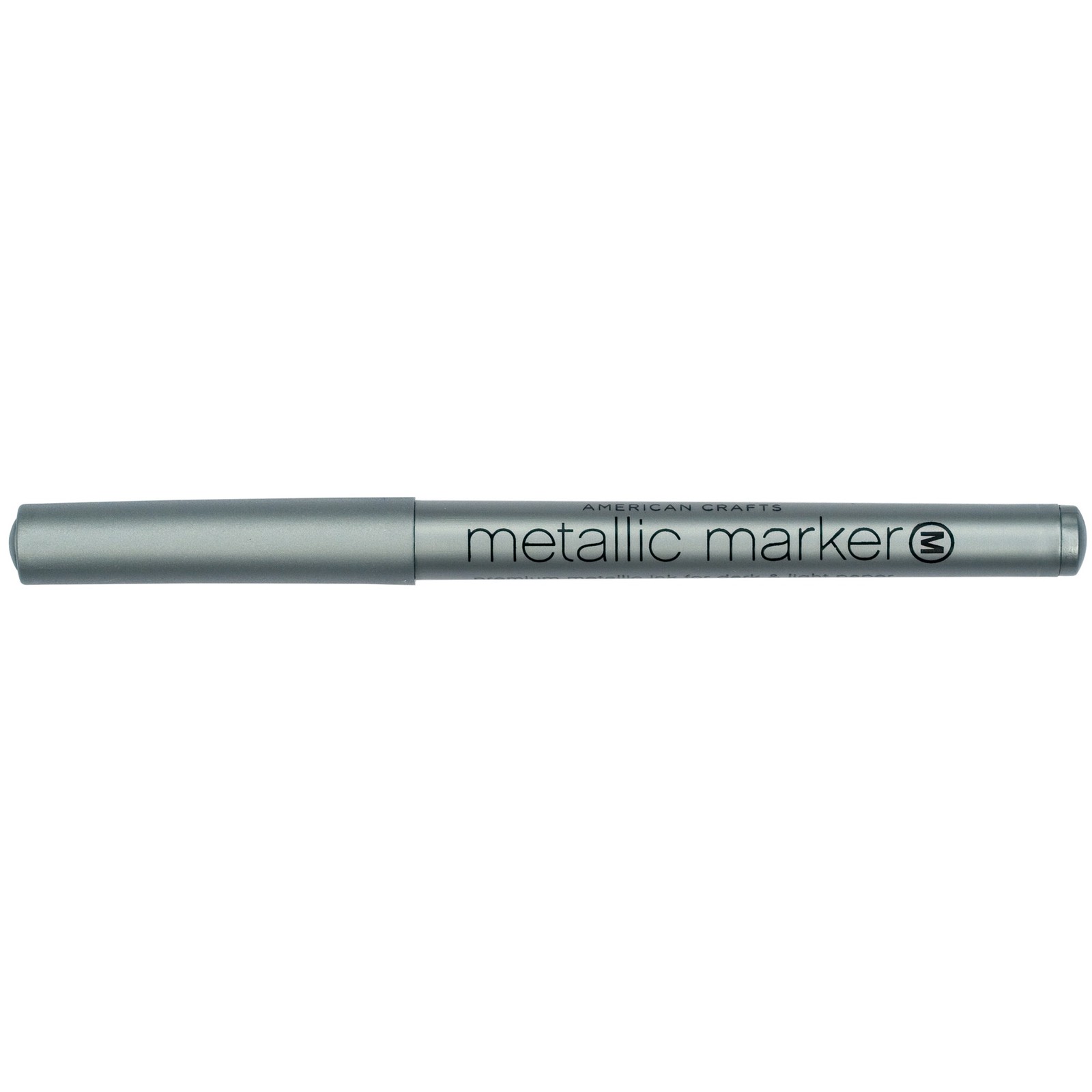 Metallic Marker Medium Point Open Stock-Silver - 12 Pack