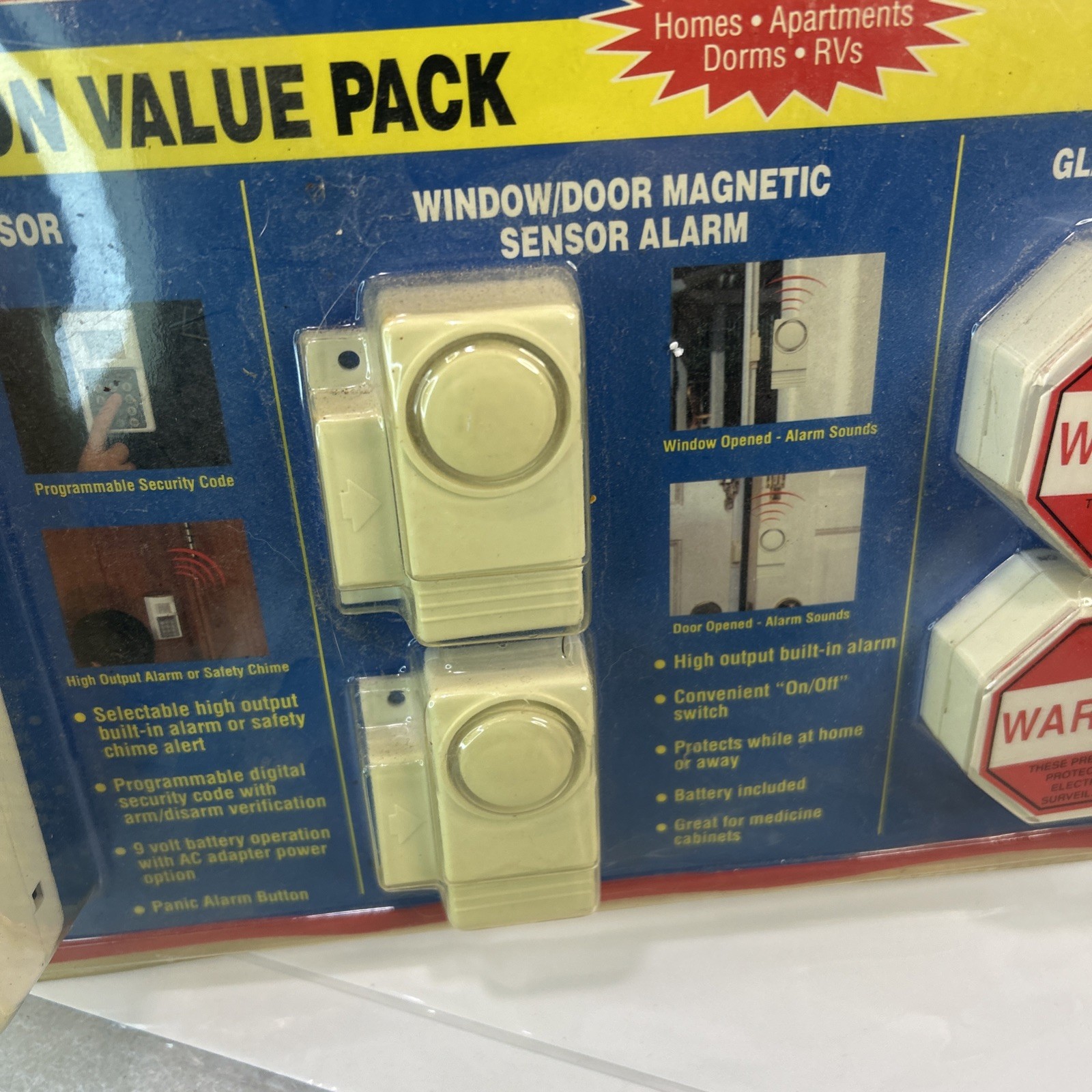 Exxis Home Protection Value Pack Door Alarm System Read