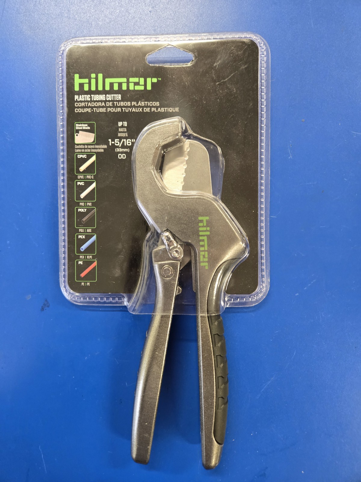 HILMOR - 1885388 - PLASTIC TUBING CUTTER  - CUTS UP TO 1-5/16"