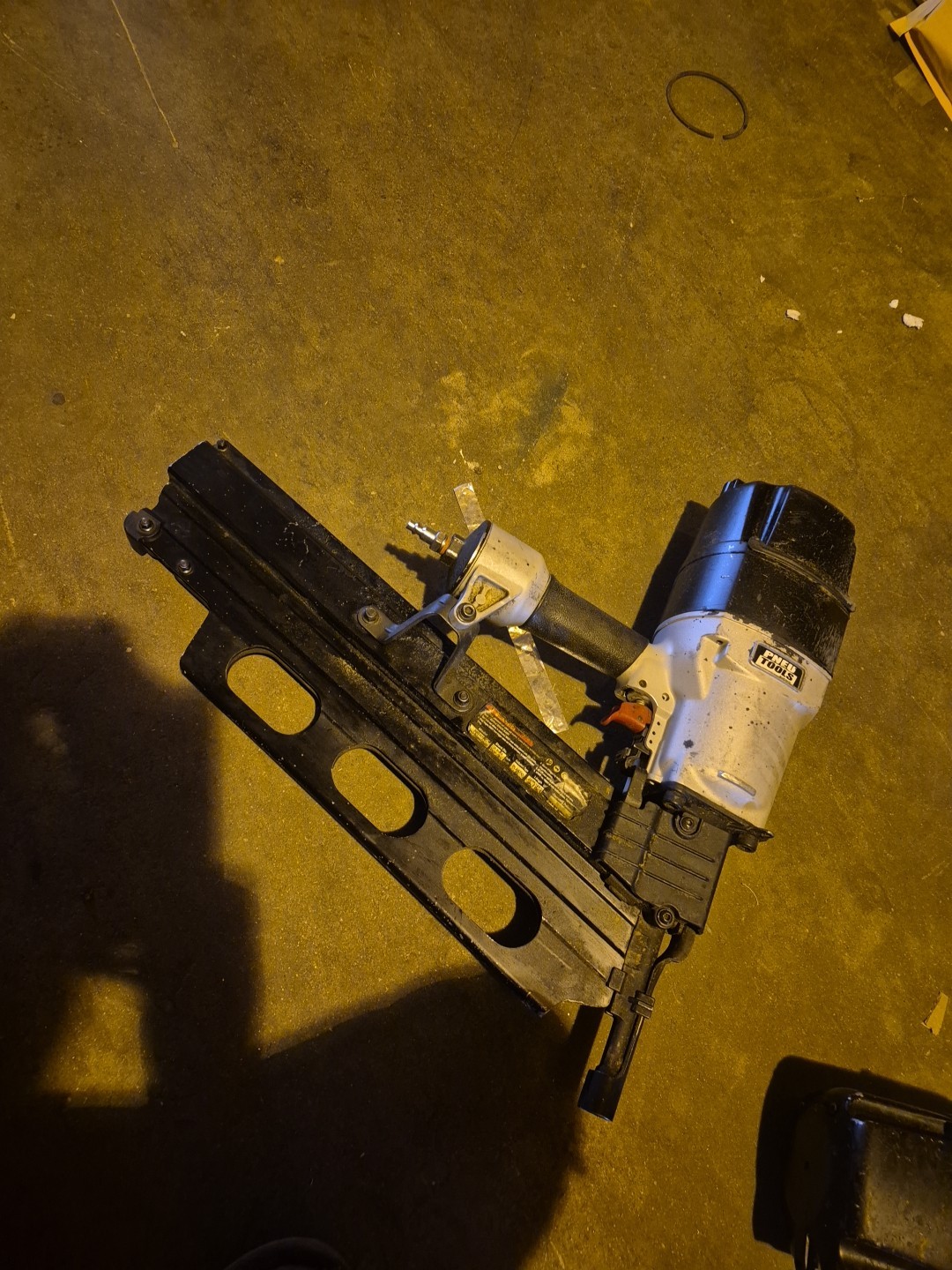 PneuTools SN22/130-II 5-1/8' 22 Deg Jumbo Strip Nailer - Mk.II