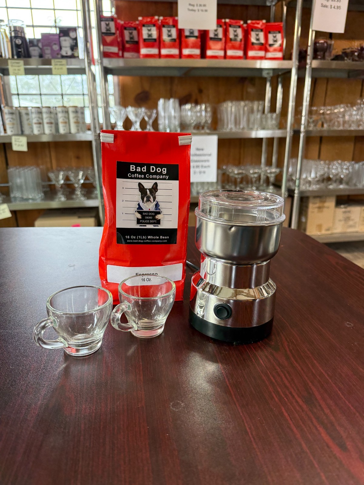 Elefor K007 Espresso machine , Grinder and Coffee