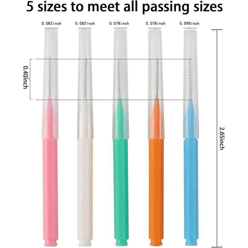 Shower Head Cleaning Brush Set 30 Pcs Multifunctional Nozzle Unclogging Tool New