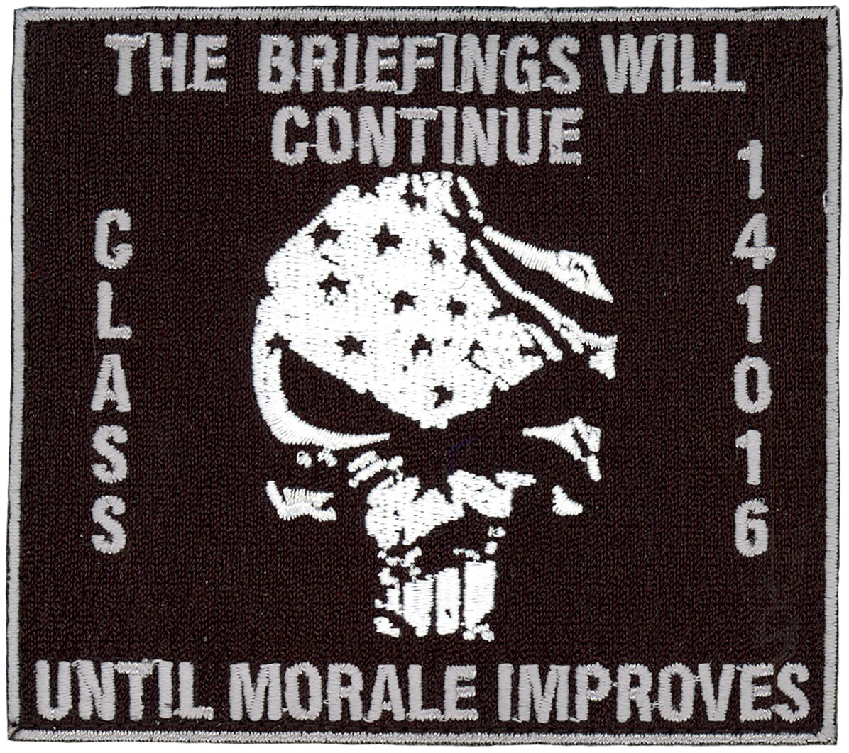 USAF 315th TRAINING SQUADRON INTELLIGENCE OFFICER COURSE CLASS 141016 PATCH