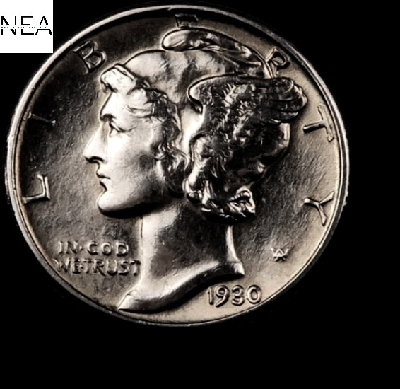 1930 Mercury Dime ~ BU/Uncirculated ~ 90% Silver
