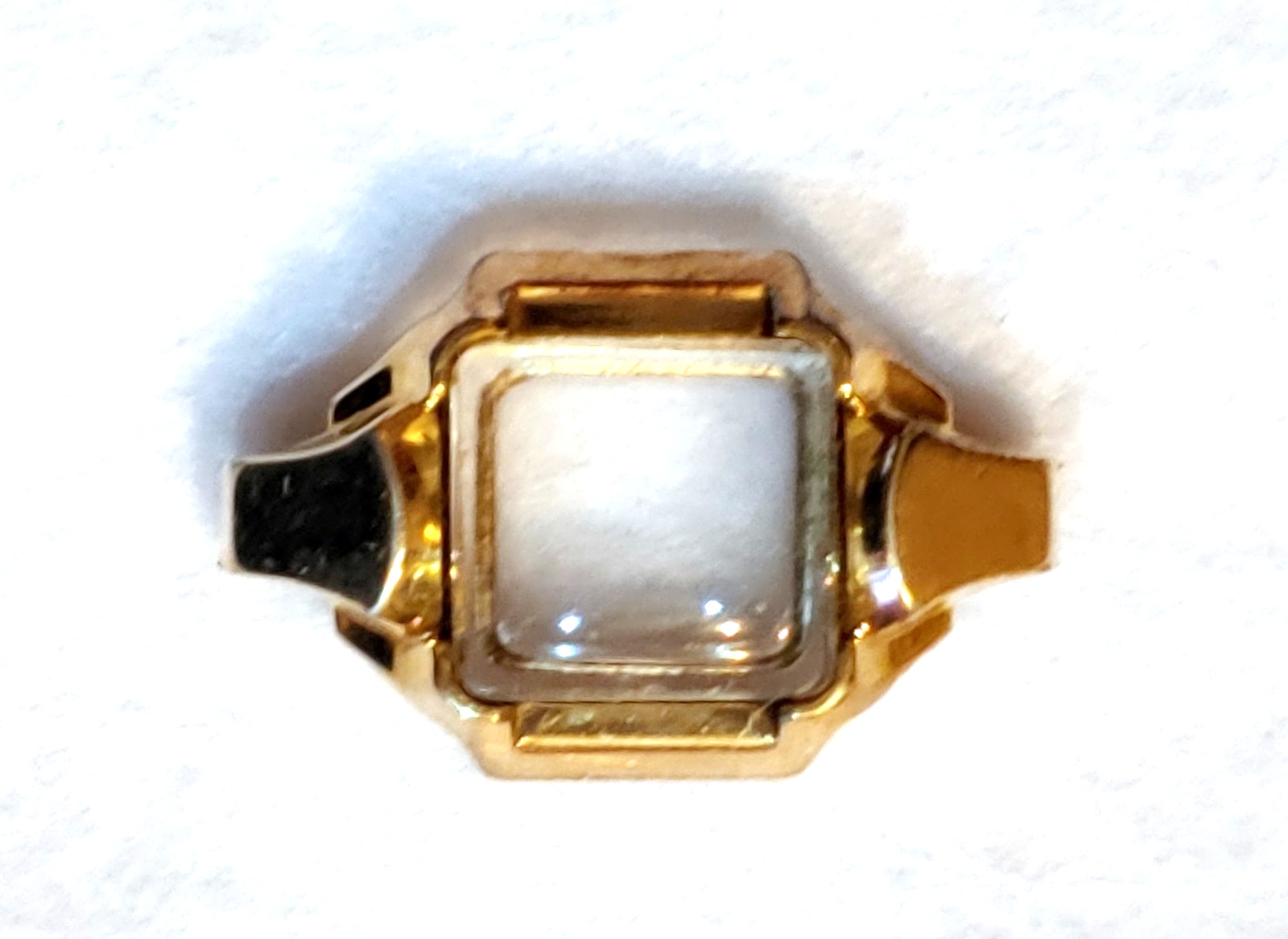 Vtg -Bulova Ladies Watch Top CASE-10kt Gold Filled Top-No Backing -Top Case Only