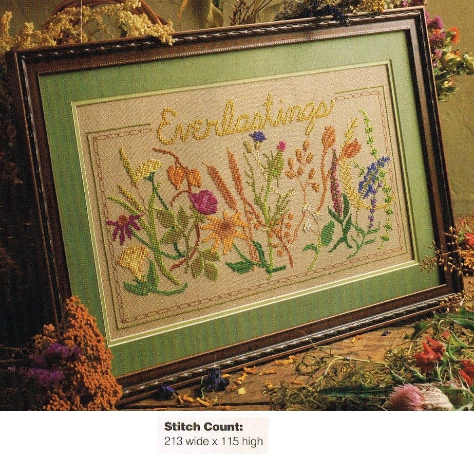EVERLASTINGS   CROSS STITCH PATTERN ONLY  PP ES