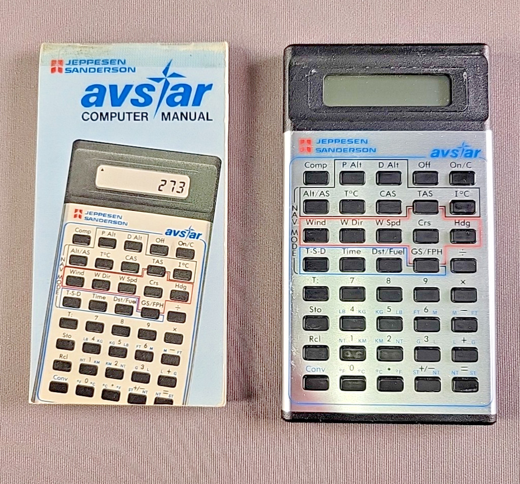Jeppersen Sanderson Electronic Navigation System Computer Avstar Texas Instr.