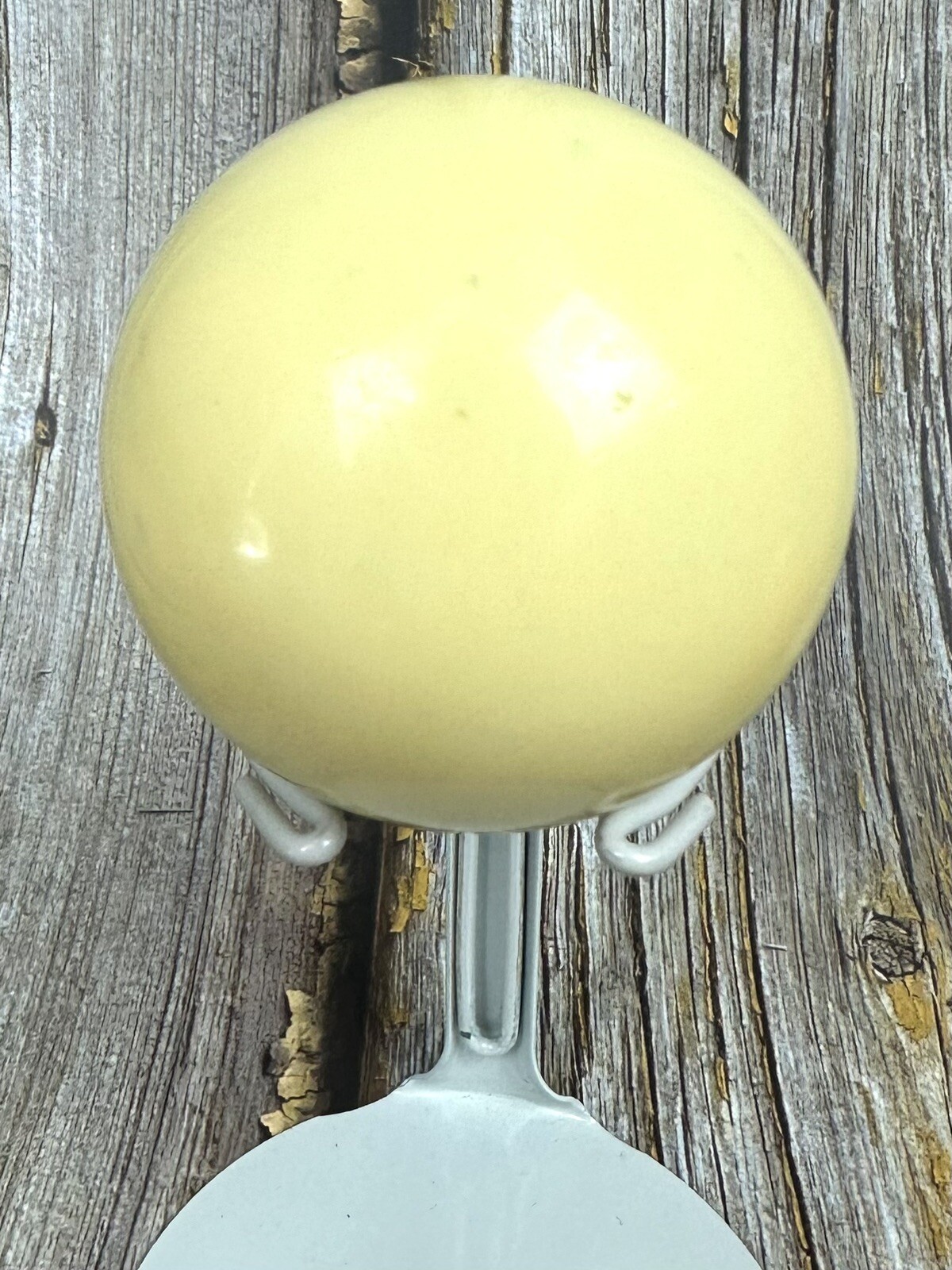 Vintage Replacement Billiard Pool Ball 2 1/4" Diameter White Cue Ball
