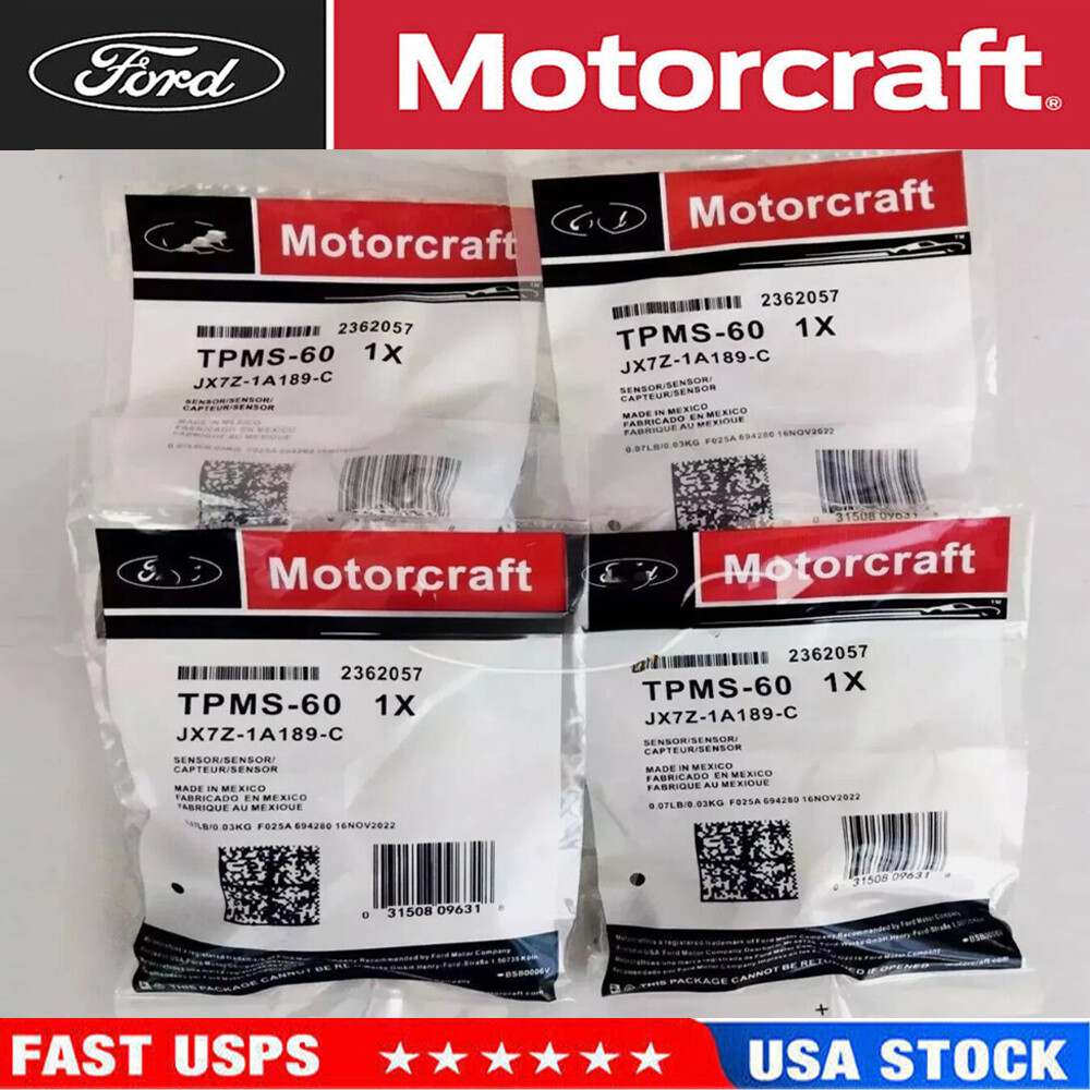 New 4PCS OEM TPMS-60 Tire Pressure Monitoring Sensors for Escape Explorer 2020