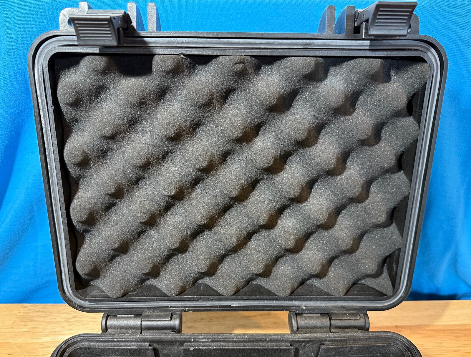 Black MONOPRICE Weatherproof Hard Case with Customizable Foam