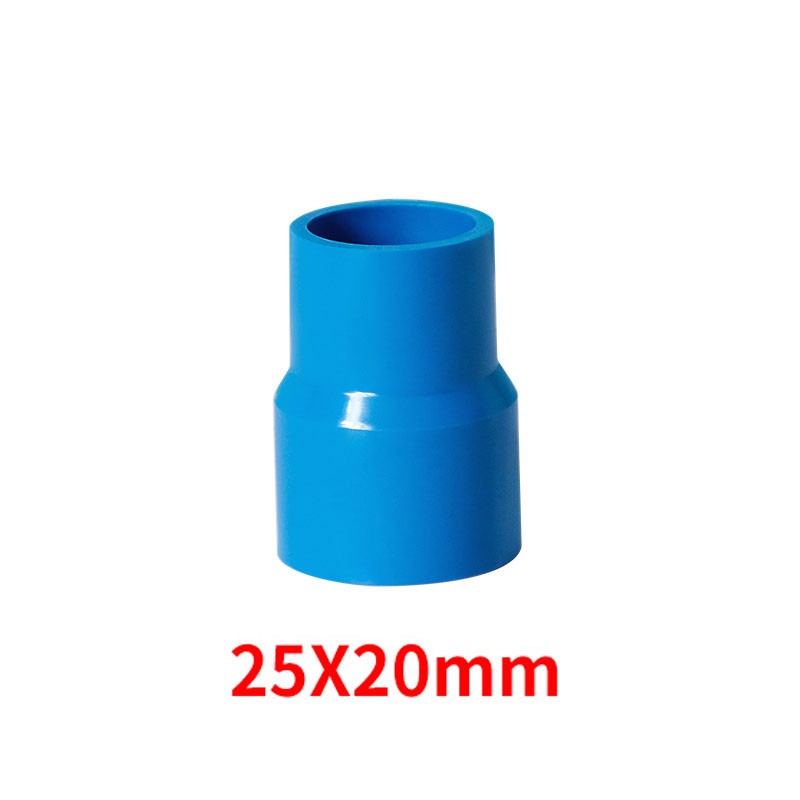 PVC Blue Reducing Fitting Concentric Reducer Connector Socket Coupling 20mm~90mm