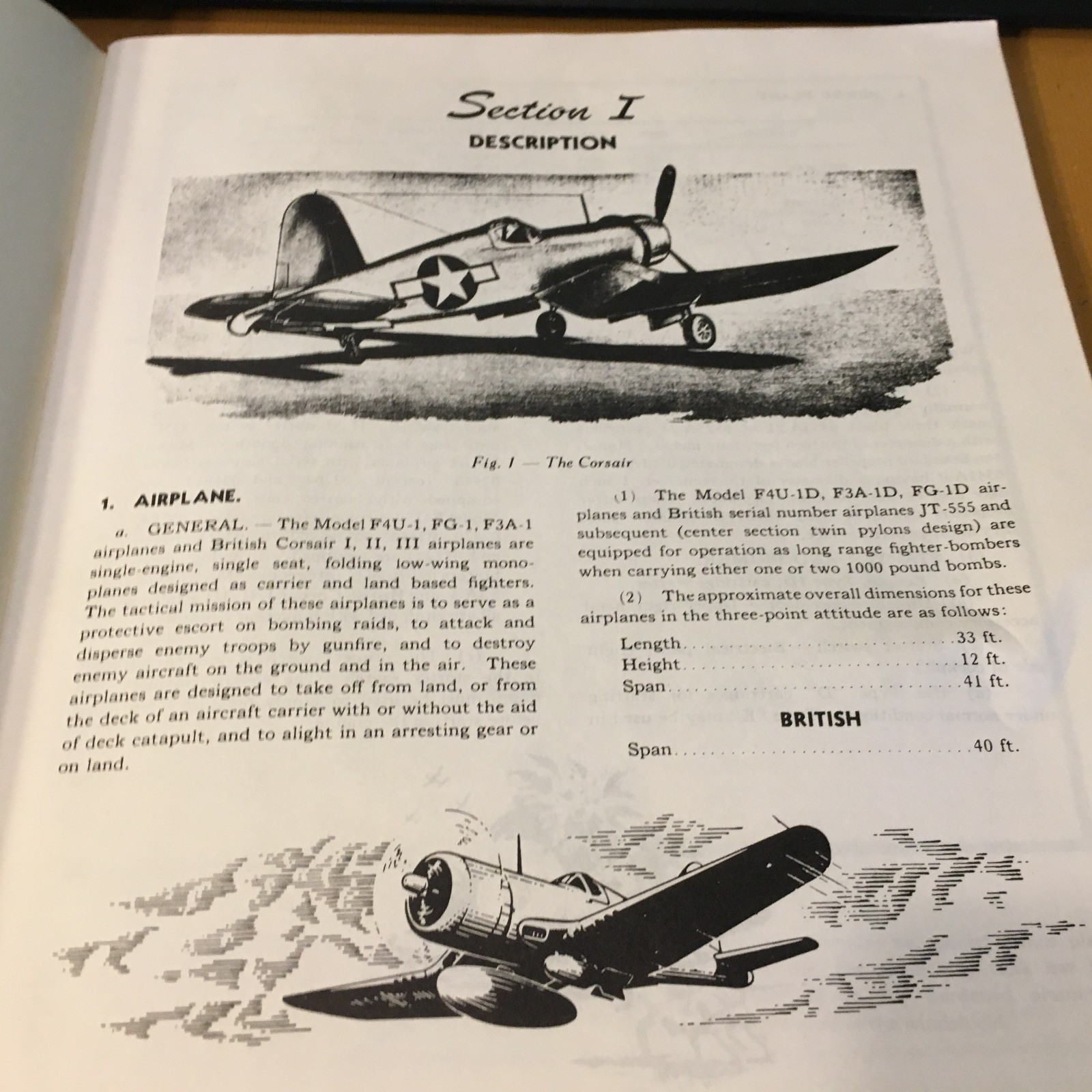 Corsair F4U Pilot's Manual