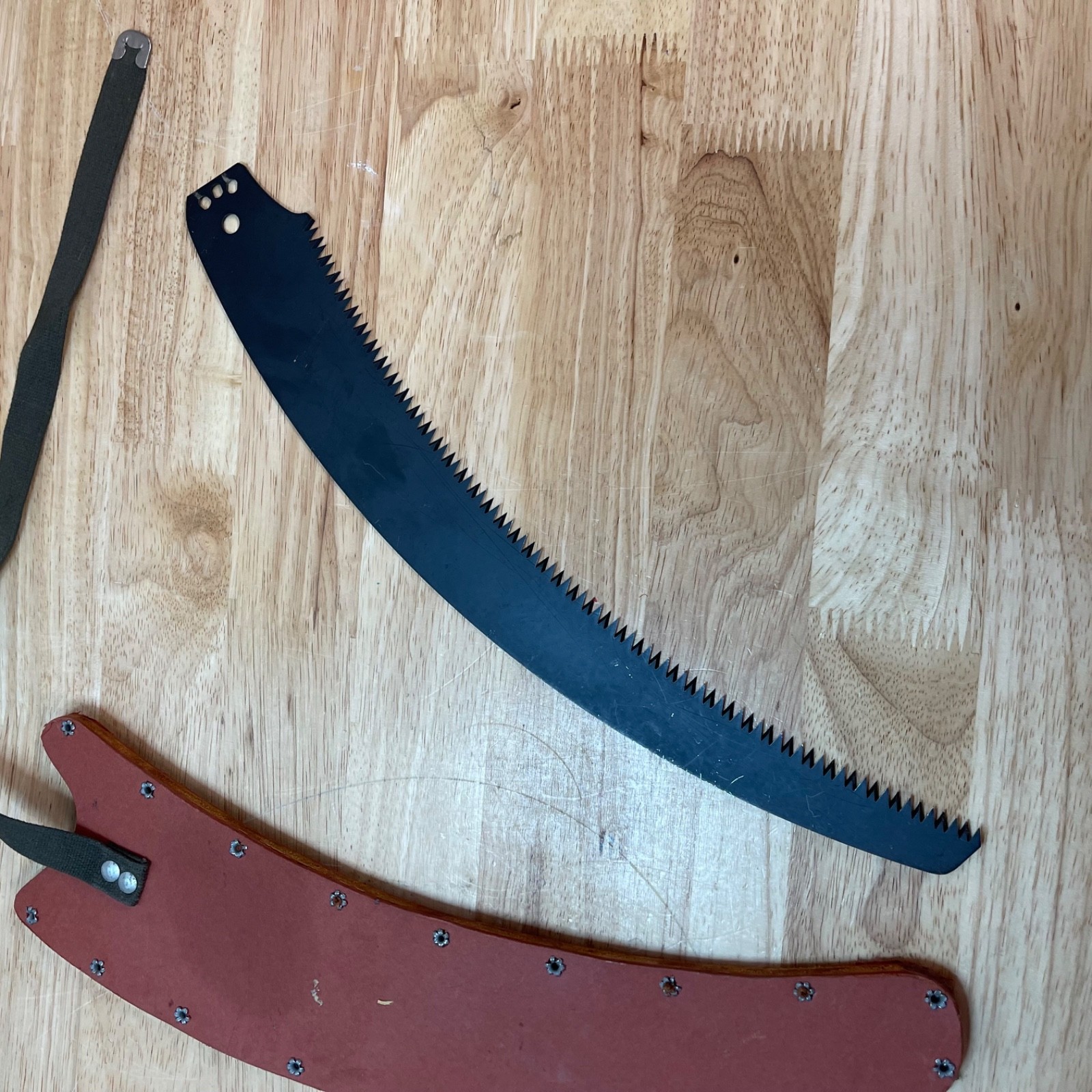 Used Klein 5507 Pruning Tool Sheath & Pruning Saw Blade