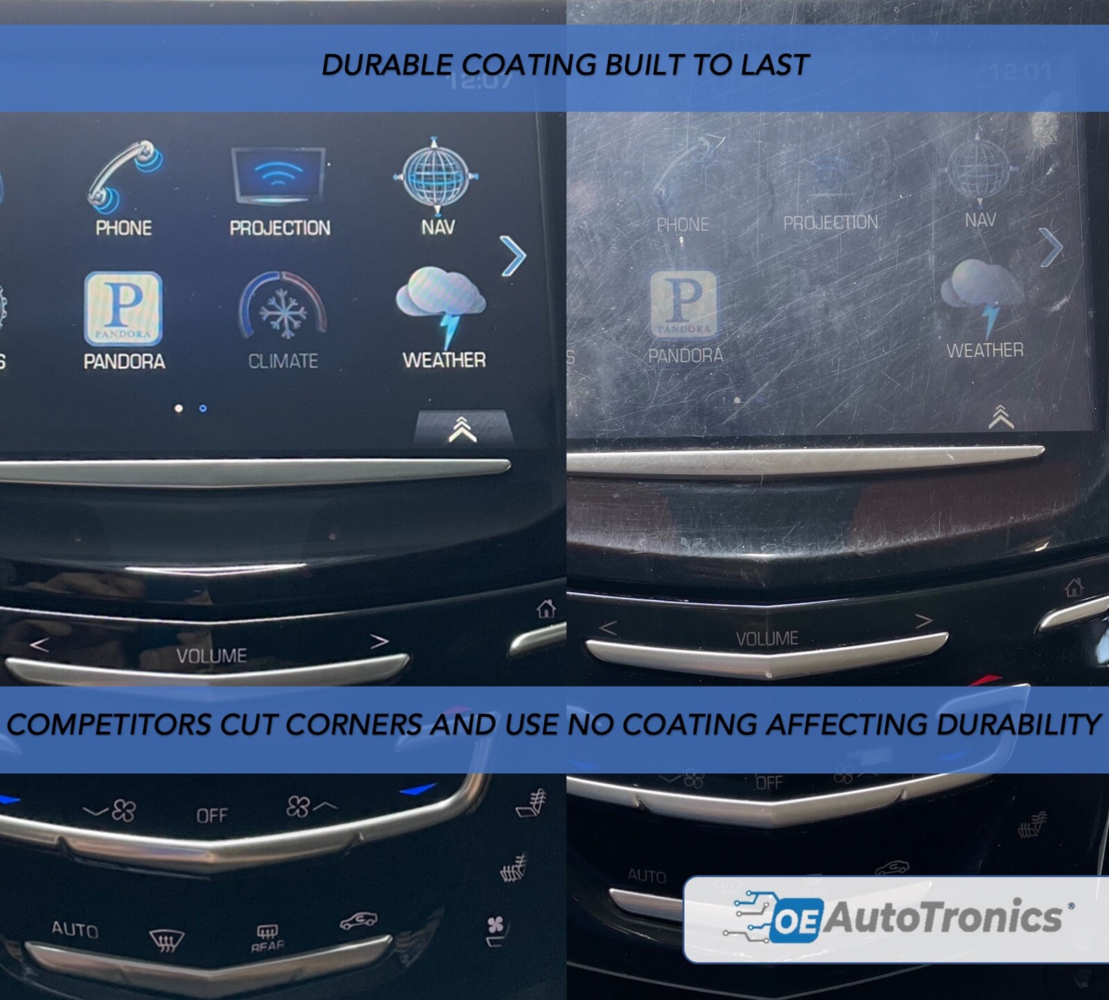 Cadillac CUE OEM ATS CTS ELR ESCALADE SRX XTS Touch Screen Replacement Display