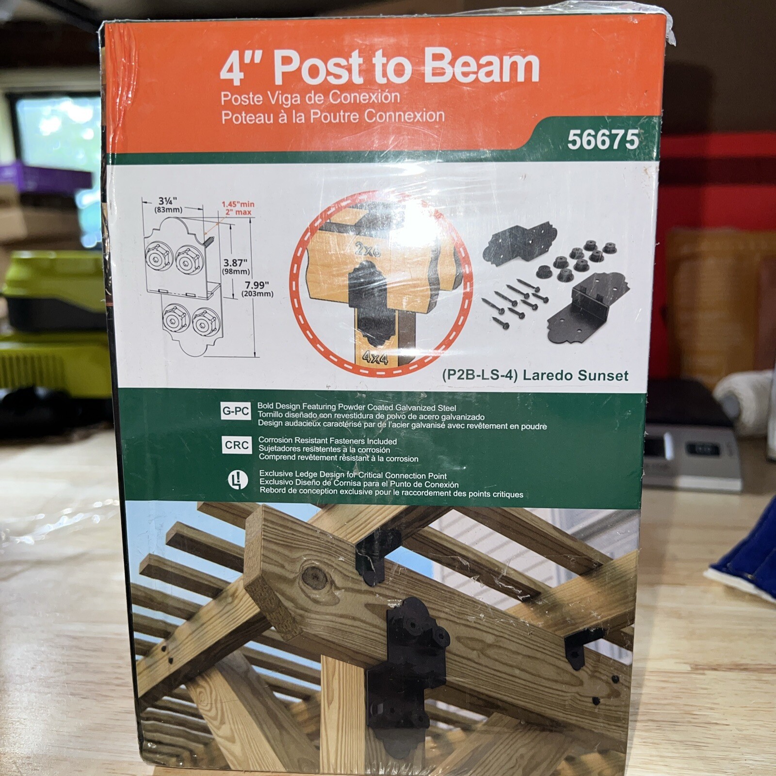 OZCO OWT 56675 Laredo Sunset 4” Post to Beam Connector With free shipping