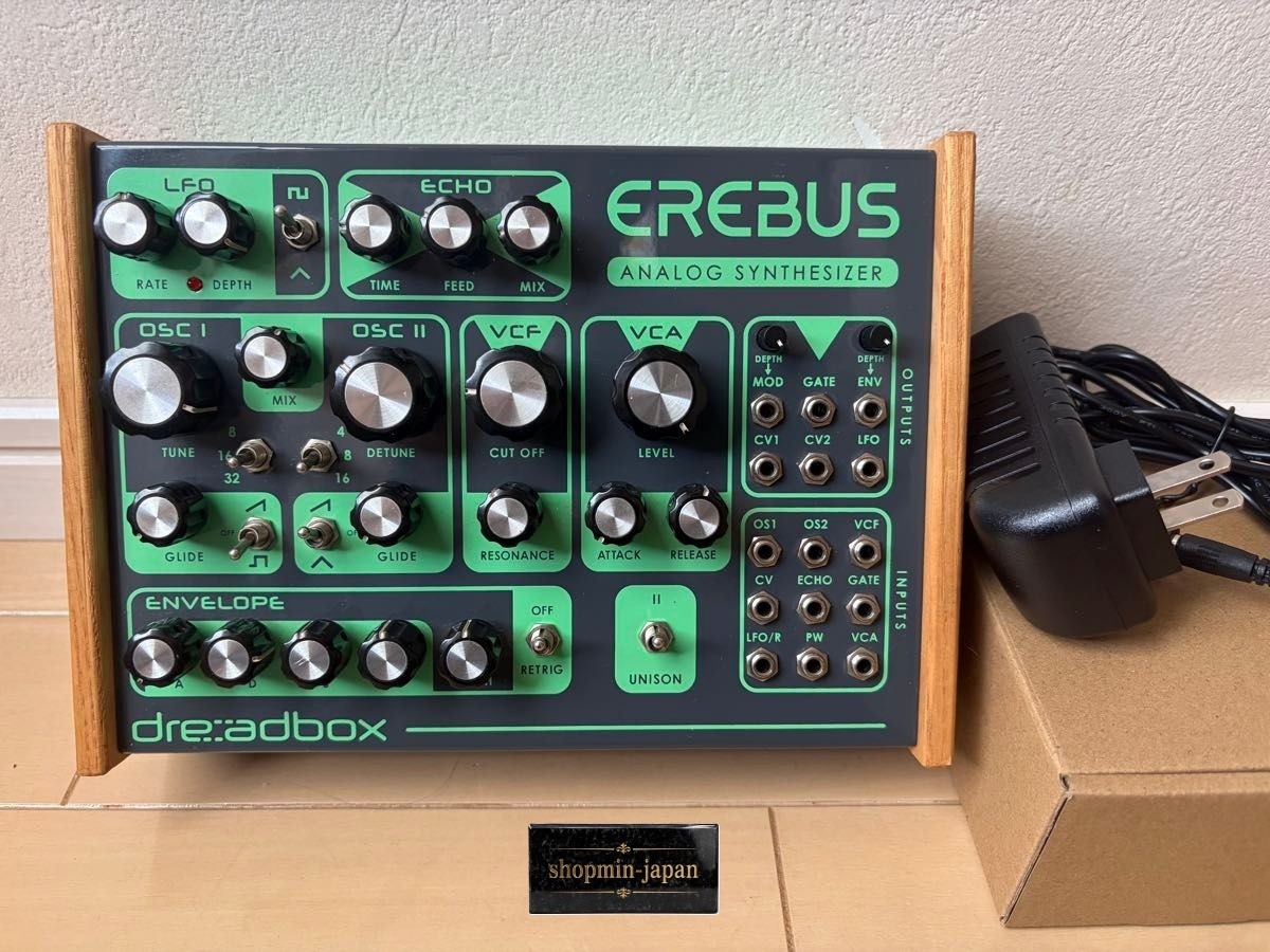 Dreadbox Erebus V2 Original Semi-Modular Analog Synth Wood Sides from Japan