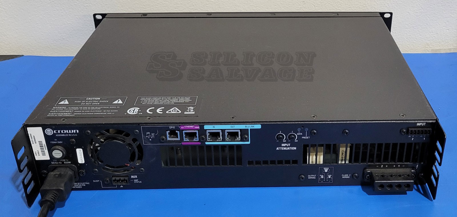 Crown 2|1250N Drivecore DCI Two-Channel Power Amplifier