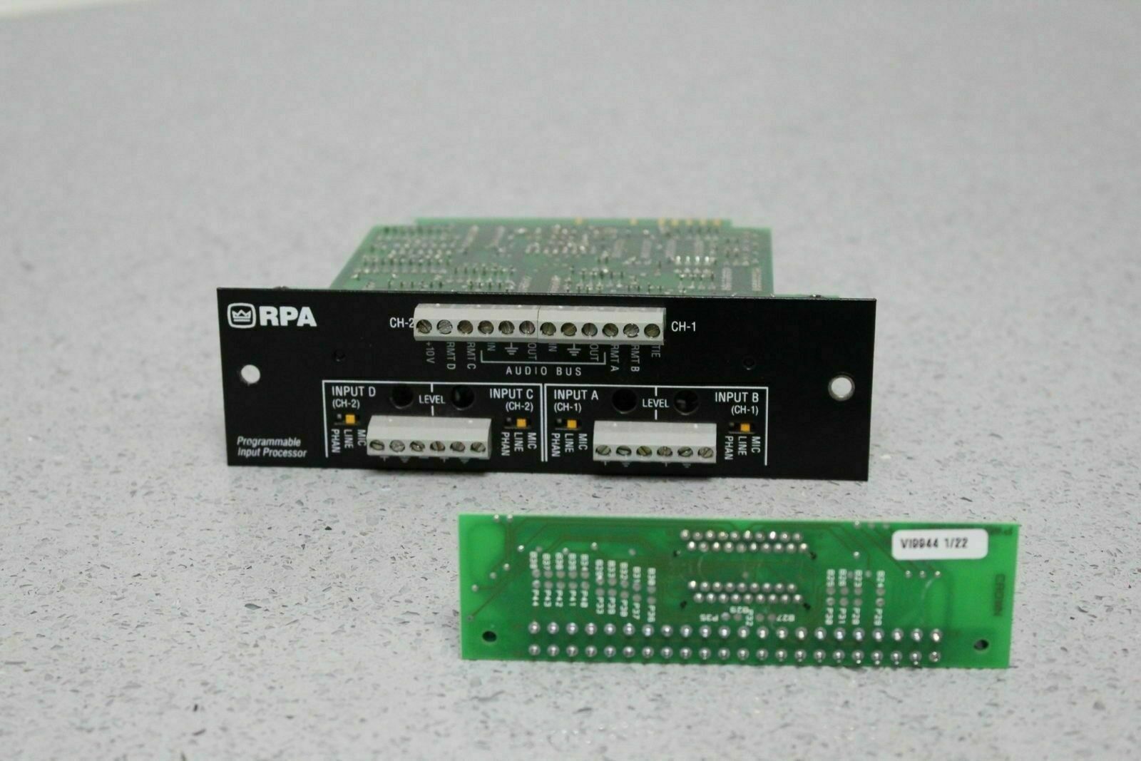Crown Audio RPA P.I.P Amplifier Programmable Input Processor Tested FREE S&H