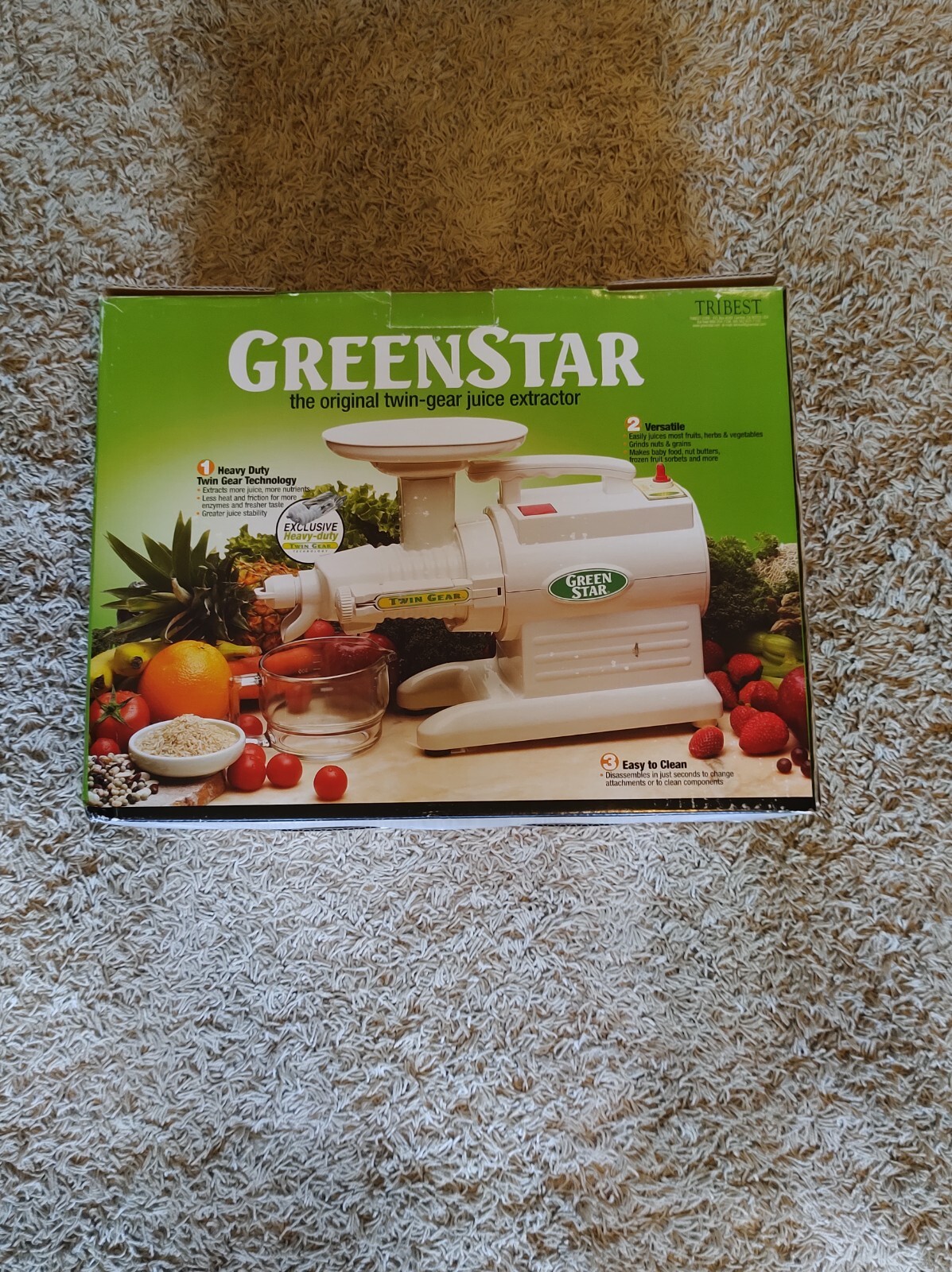 GreenStar Juice Extractor GS 2000 Twin Gear