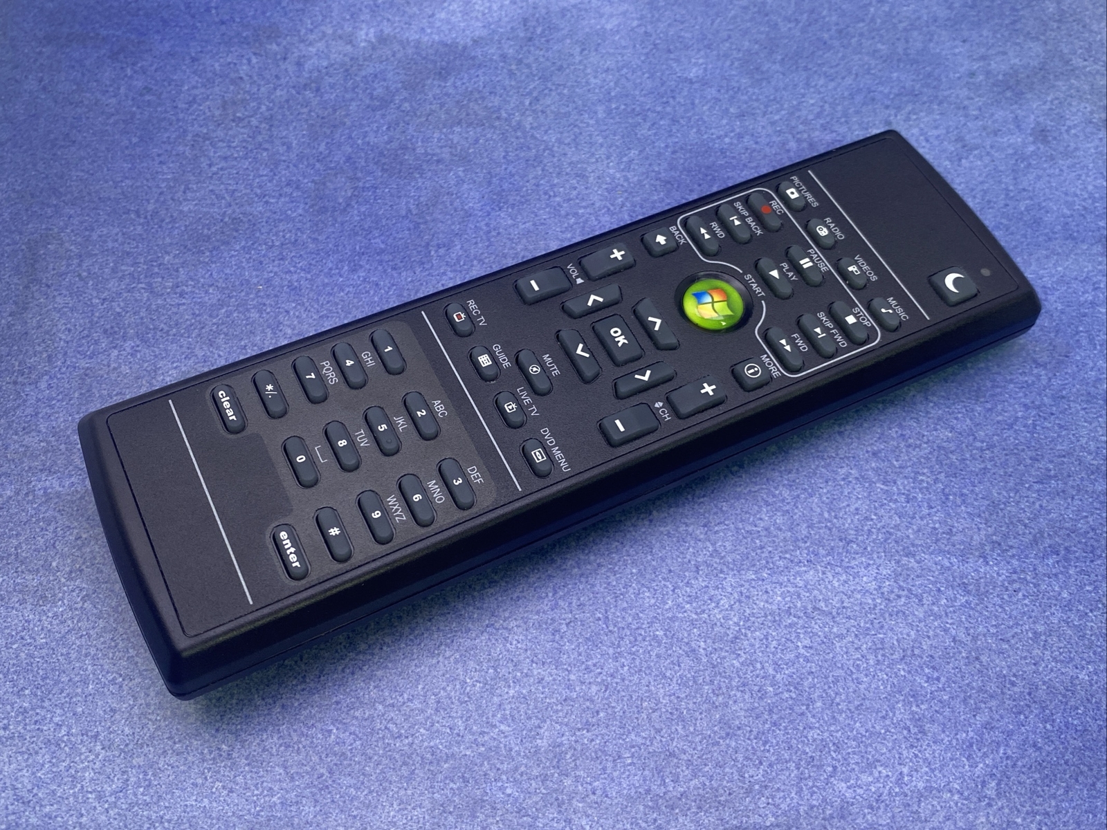 Diamond Multimedia Media Center PC Remote Control RC-118 Black