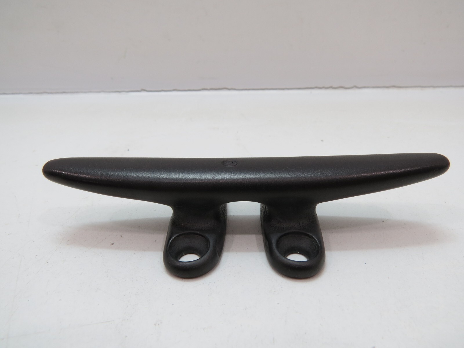 NEW! 5+1/8 INCH MERRIMAN BLACK ALUMINUM SHIP BOAT DOCK CLEAT SAIL (D3B443C)