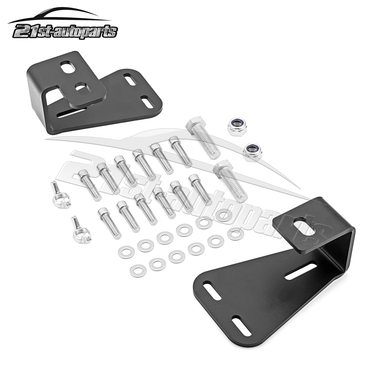 For 1944-2006 Jeep Wrangler CJ YJ TJ Hi-Lift Jack Upper Hood Mount Bracket Kit