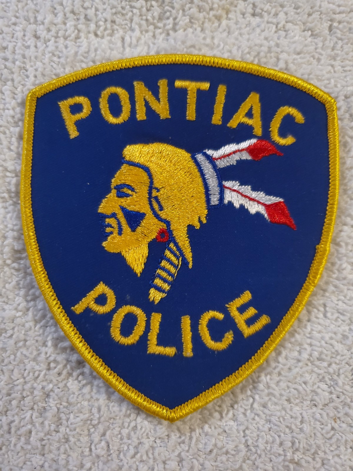 Vintage Pontiac Police Department, Illinois
