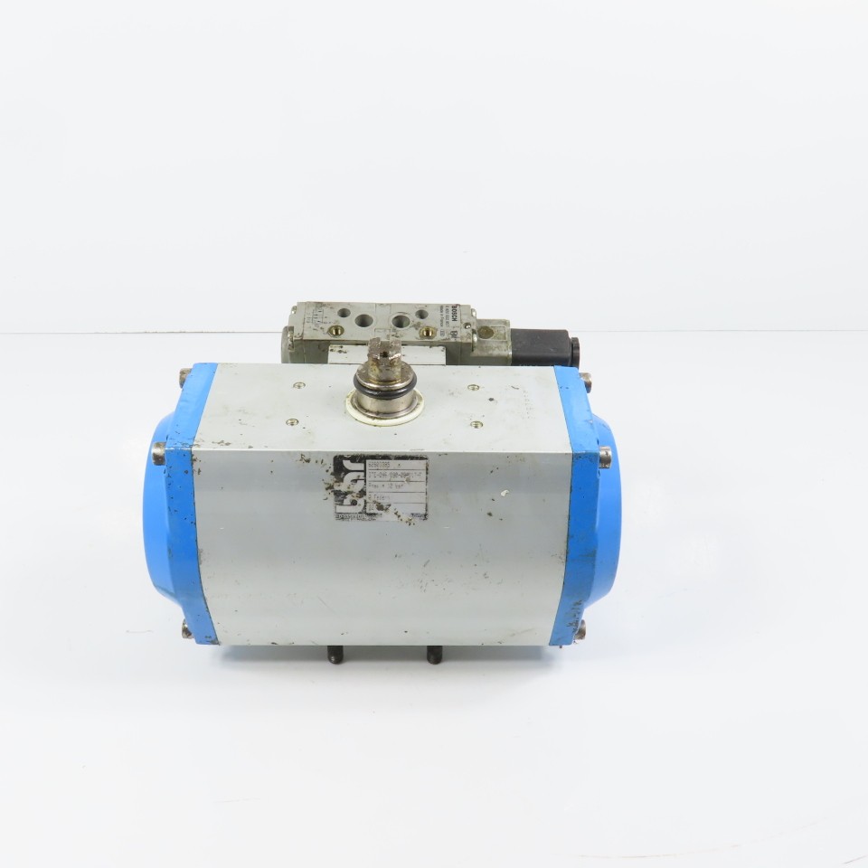 Bar GTE-096/090-08-V17-F Pneumatic Valve Actuator W/ Bosch 0820022957 24/48V