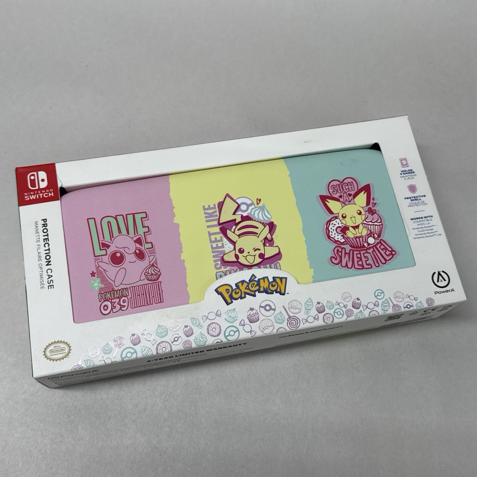 OFFICIAL Pokemon Nintendo Switch Carry Case Hard Shell Protective Case
