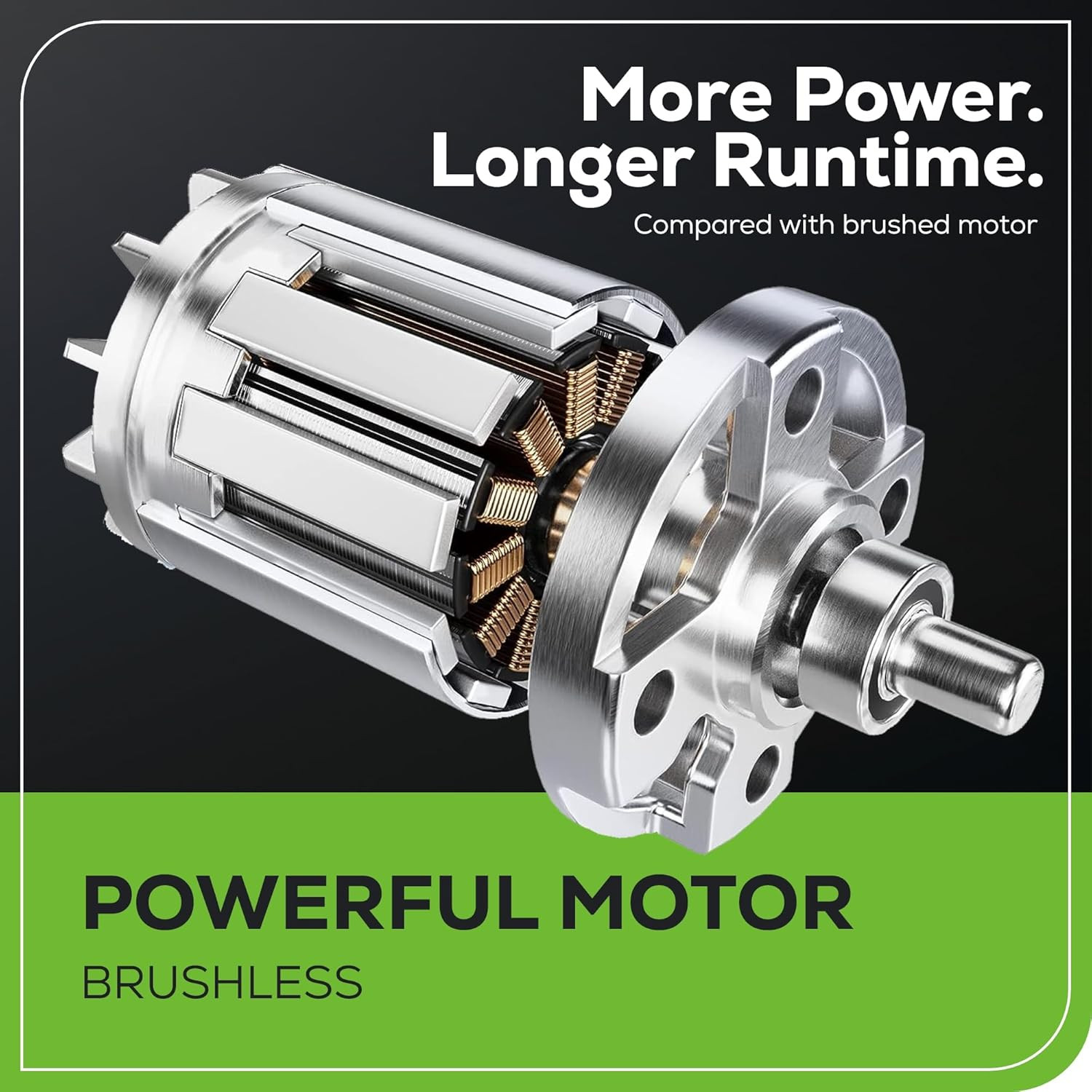 40V Cordless Leaf Blower Vacuum 185MPH 340CFM Brushless Garden Tool