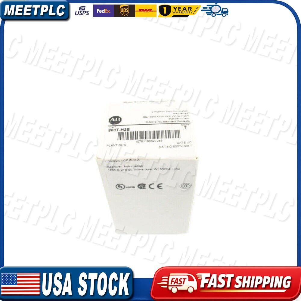 NEW ALLEN BRADLEY 800T-H2B SELECTOR SWITCH QUANTITY 800TH2B USA