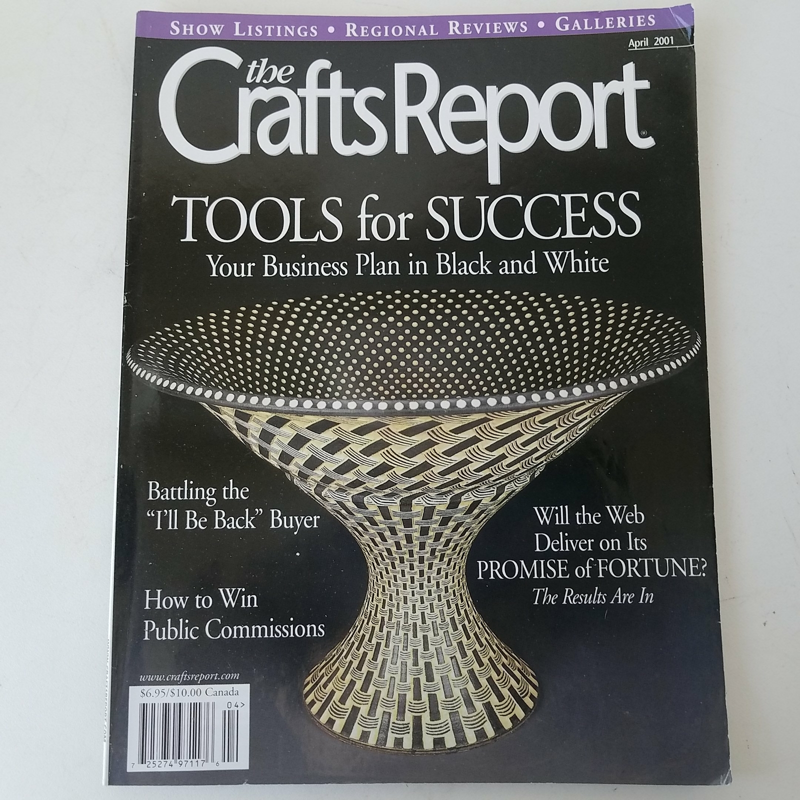 The Crafts Report April 2001 - Tools For Success   725274971176