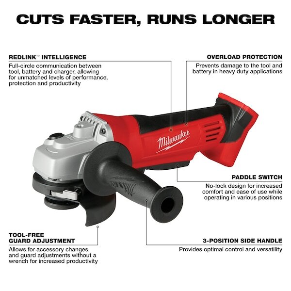 Milwaukee Tool 2696-26 M18 Cordless Combo Kit, 18 Volt Dc, 6 Tools