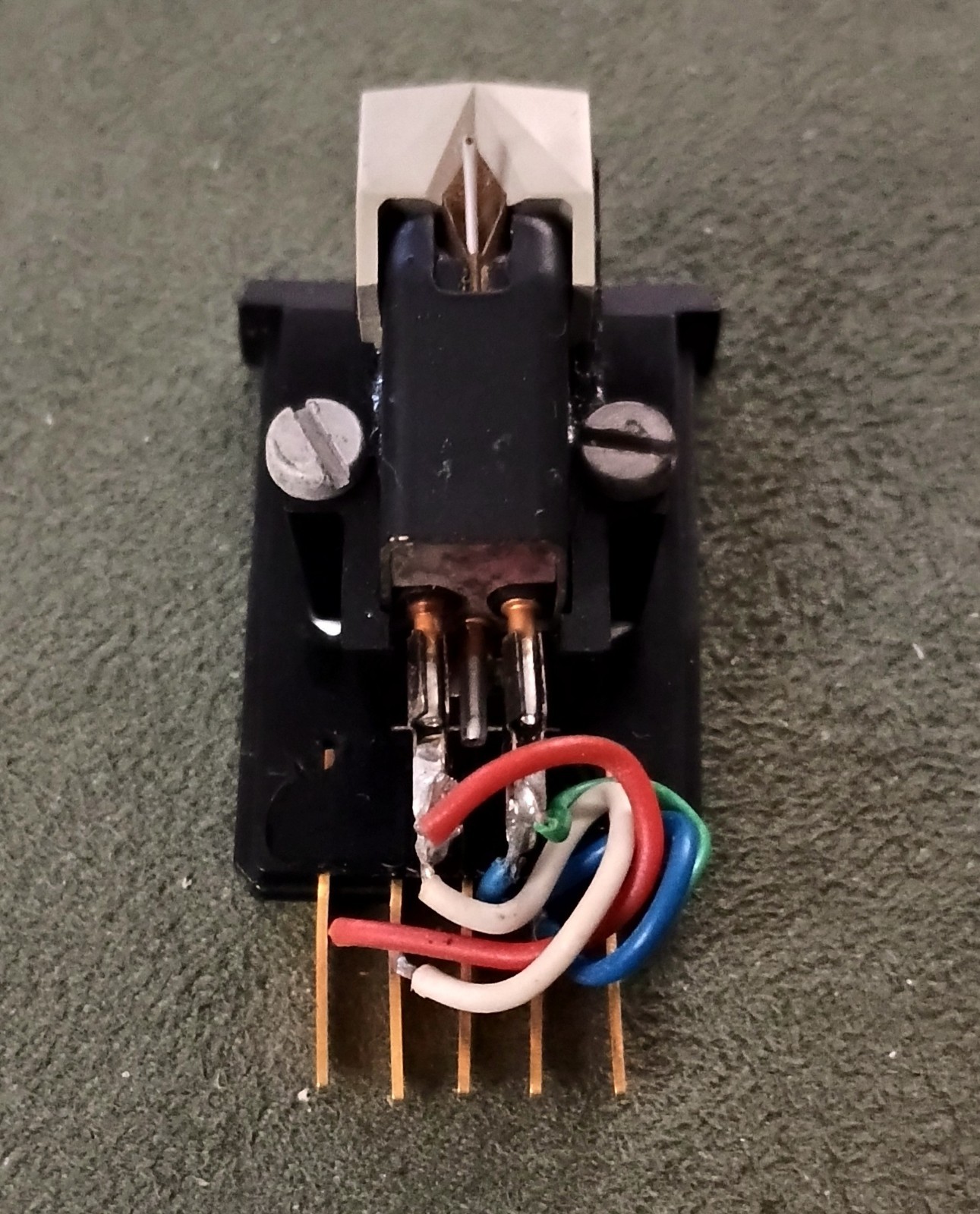 Philips GP 400 head with original pin, on Philips mkll sled
