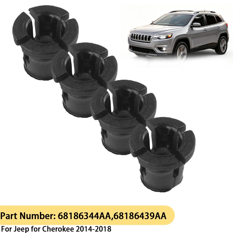4x Adaptive Cruise Control Installation Clips 68186344AA for Jeep Cherokee 14-18
