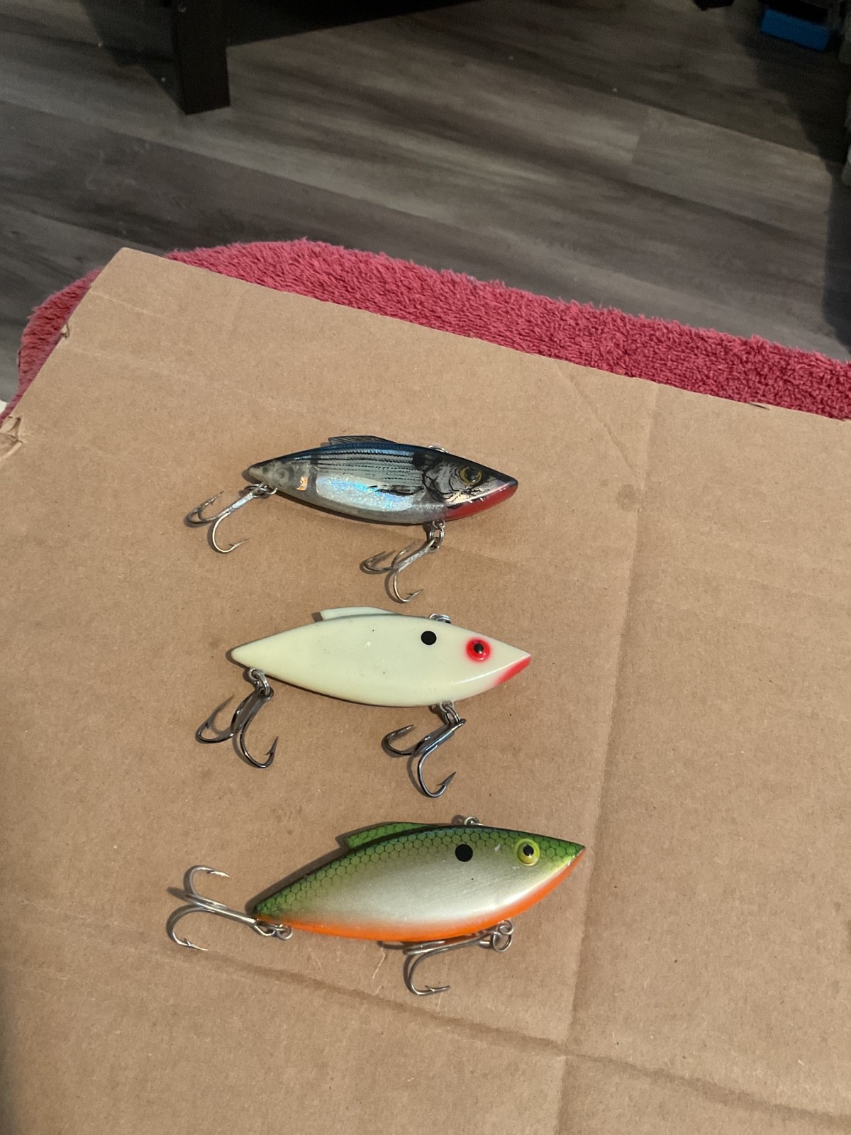 3 Bill Lewis Mag-Trap 3/4 oz Lipless Crankbait