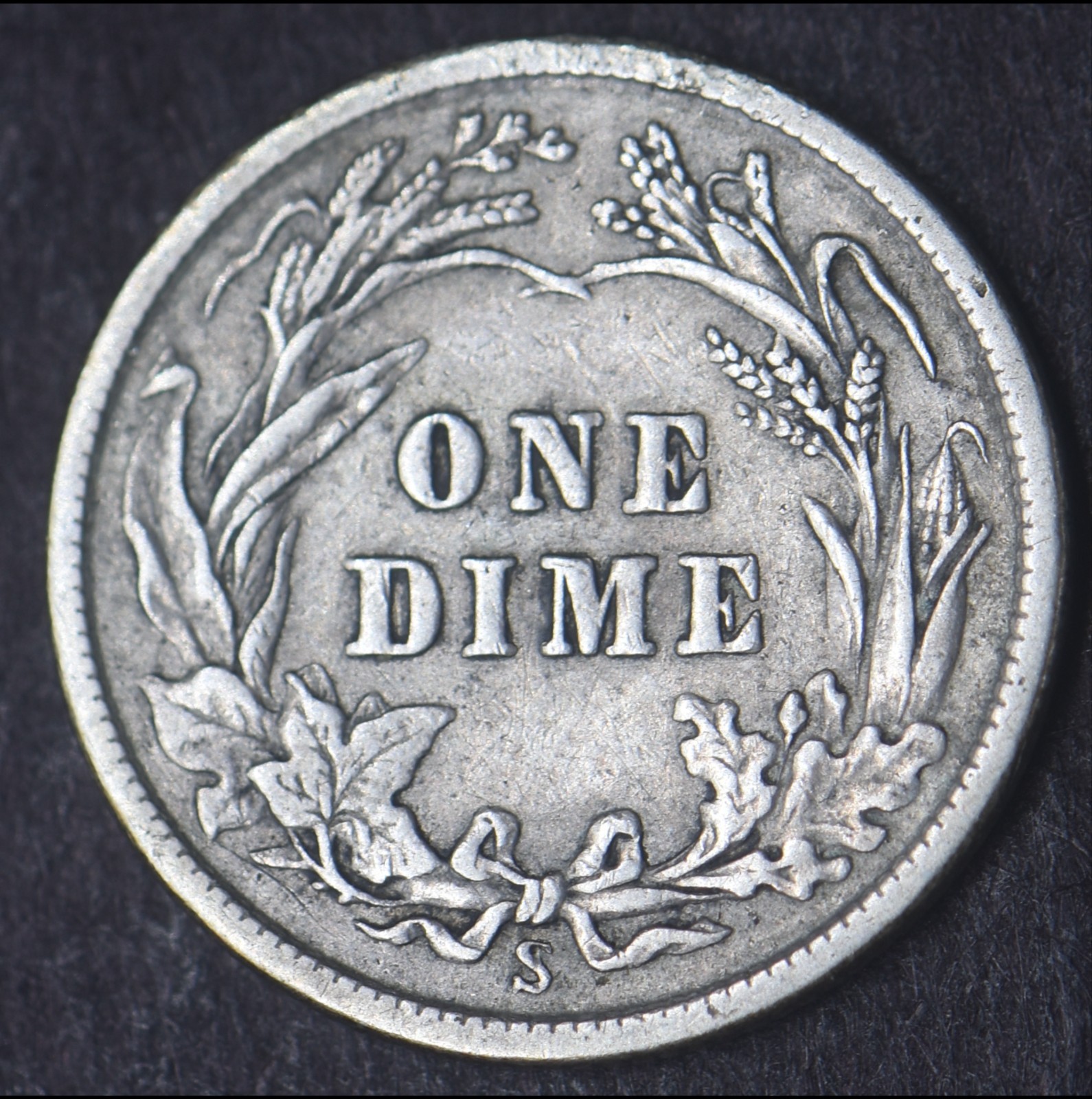 1913-S Barber Silver Dime 10C [COINGIANTS]