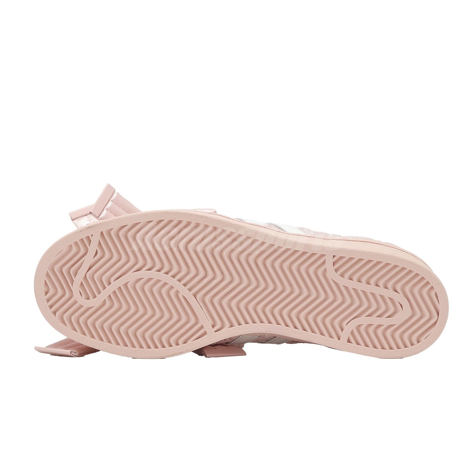 adidas Originals x Caroline Hu Superstar W Sandy Pink Core White Women JQ8737