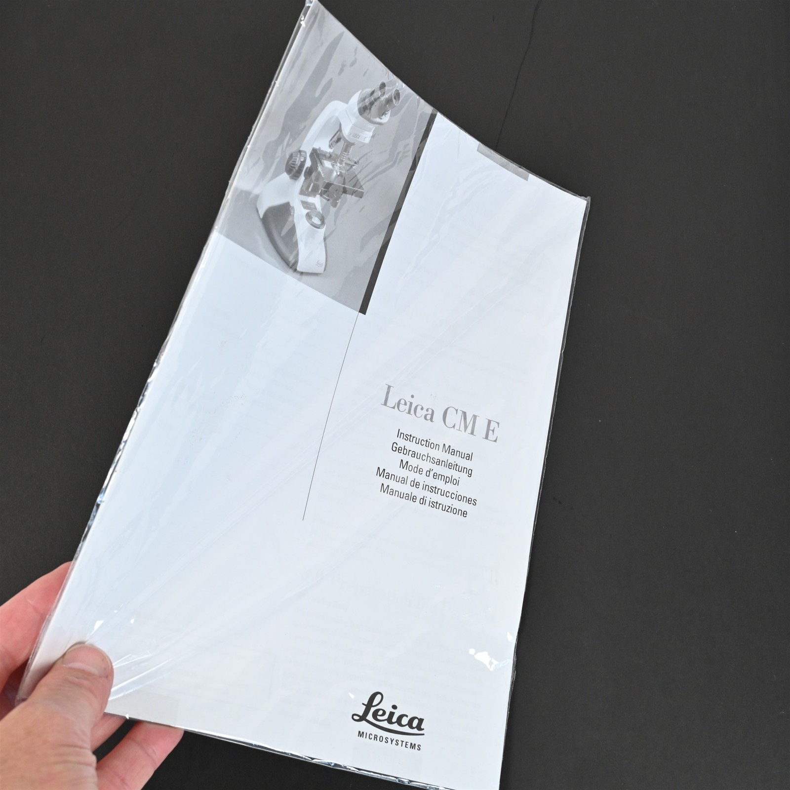 Leica CM E Microscope Instruction Manual - OEM