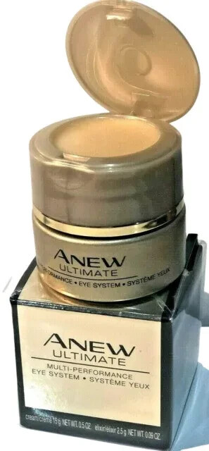 AVON ANEW ULTIMATE MULTI PERFORMANCE EYE SYSTEM .5 fl. AM/PM Cream & PM Elixir