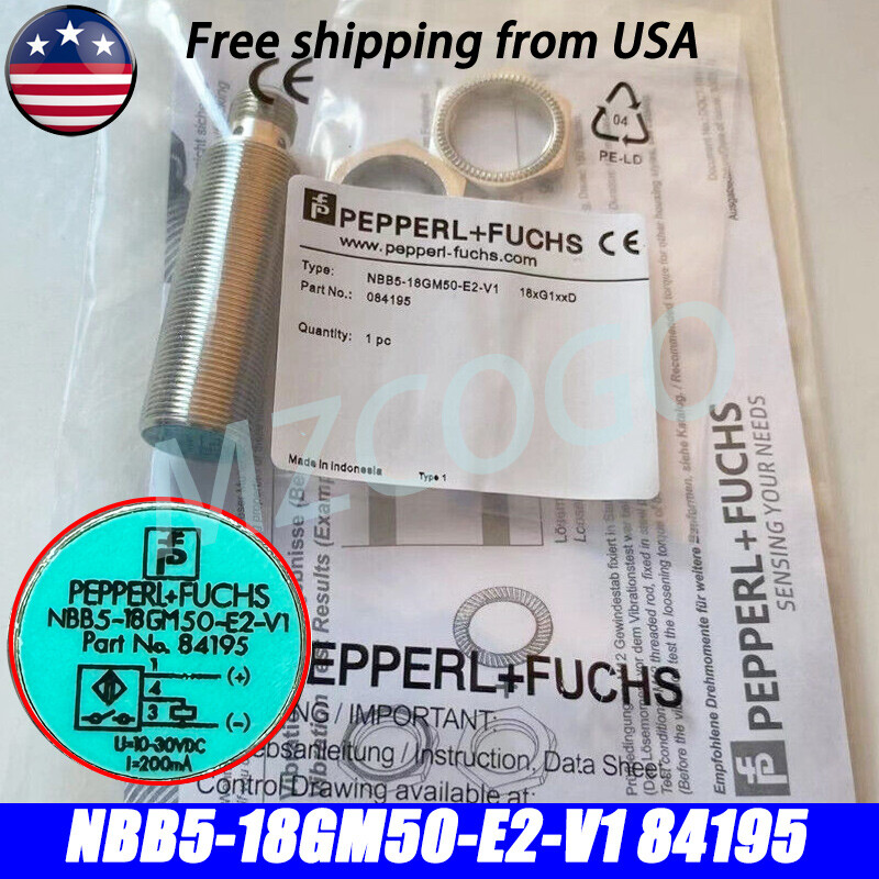 NBB5-18GM50-E2-V1 For Pepperl + Fuchs 84195 Inductive Proximity Switch Sensor