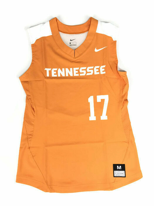 Nike Tennessee Volunteers Softball Game Jersey Women's M Orange White $120