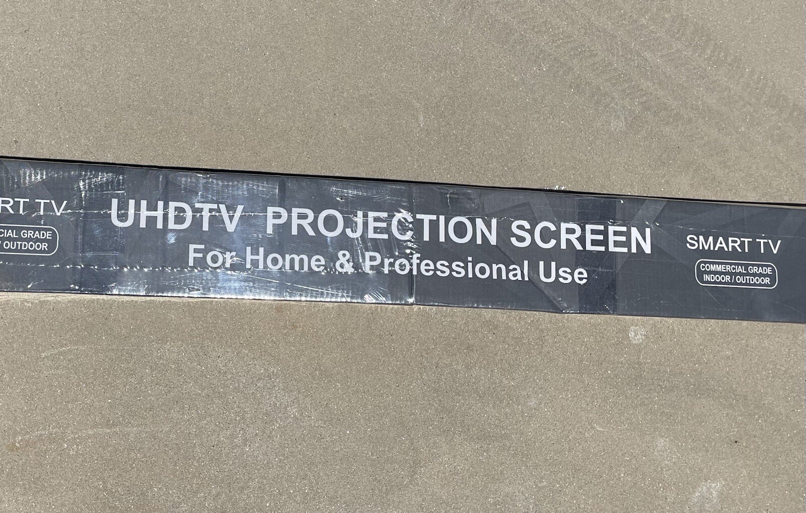 UHDTV Projection 89734L Indoor/Outdoor 100-8k Zero Edge Screens i-Motorized