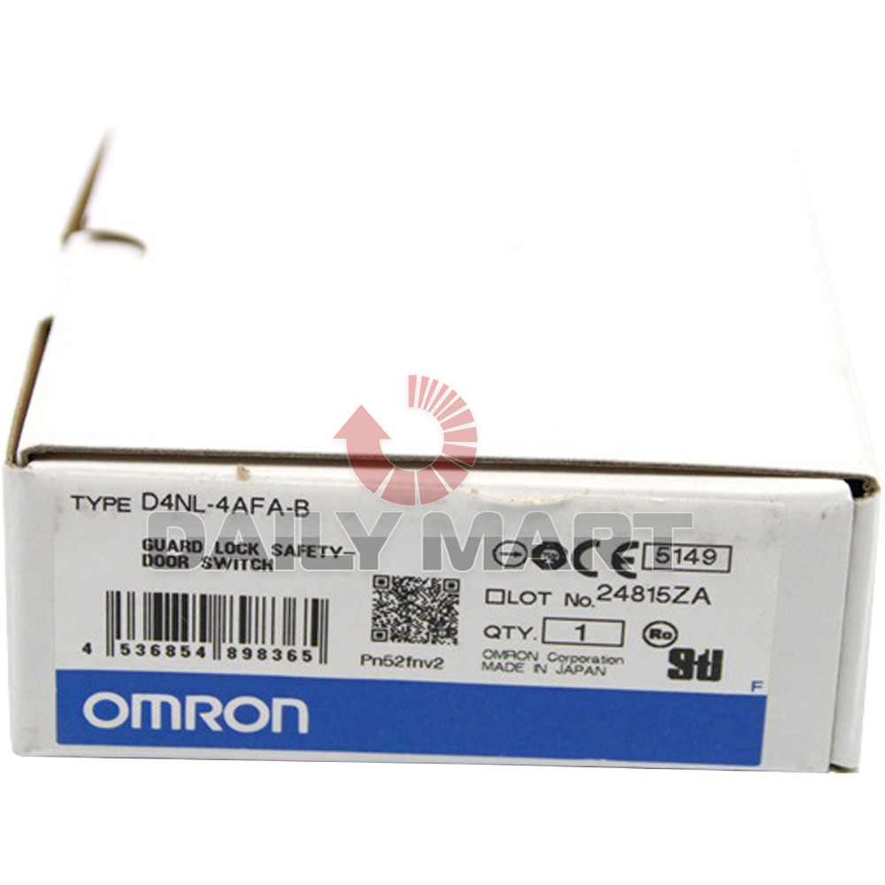 Brand New In Box Omron D4NL-4AFA-B Guard Lock Safety-Door Switch