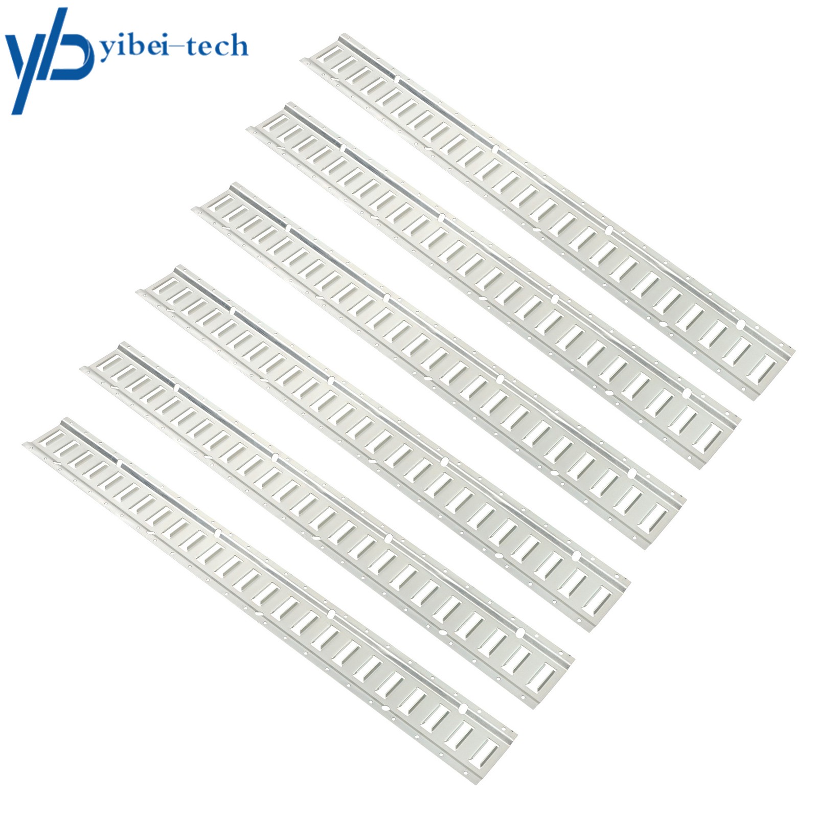 New 6 Pack E Track Tie Down Rail Kit 4' Fit For Garages Vans Trailers Labwork
