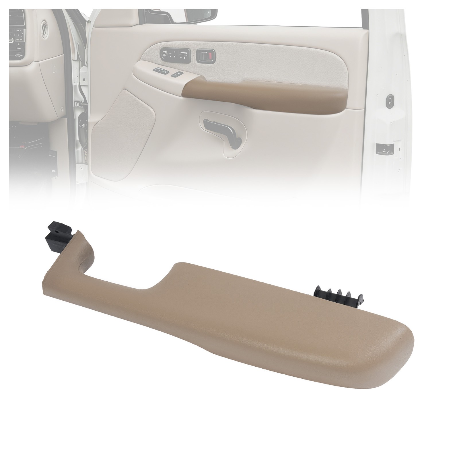 Door ArmRest Panel Passenger RH For 99-02 Chevrolet GMC Cadillac 04-06 Escalade