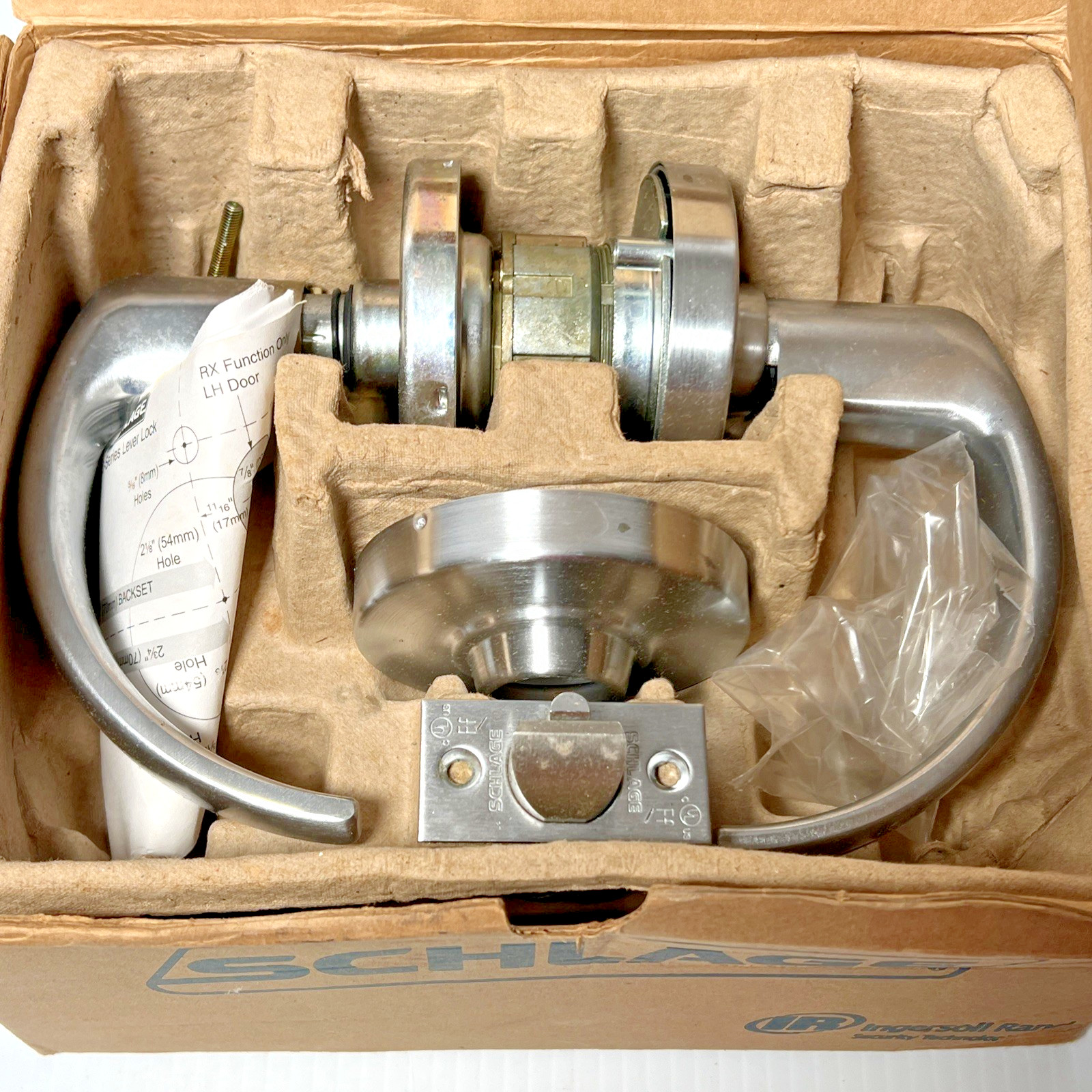 SCHLAGE ND80JD SPA 626 STOREROOM GRADE 1 WITH PRIMUS CYLINDER Open Box NEW .